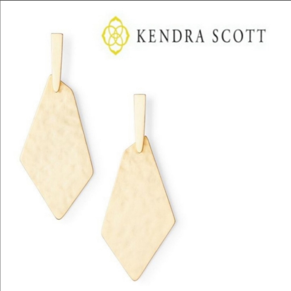 Kendra Scott Gold Gia Drop Earrings